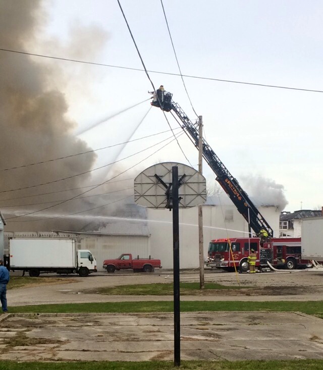 Eckleberry Poultry building goes up in flames Crawford County Now