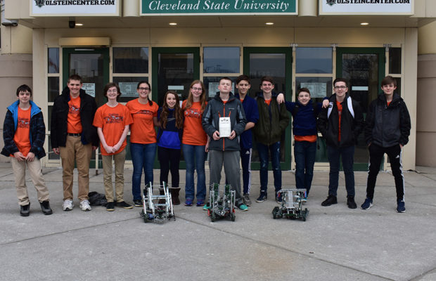 Galion Middle School students win Teamwork Award at robotics competition