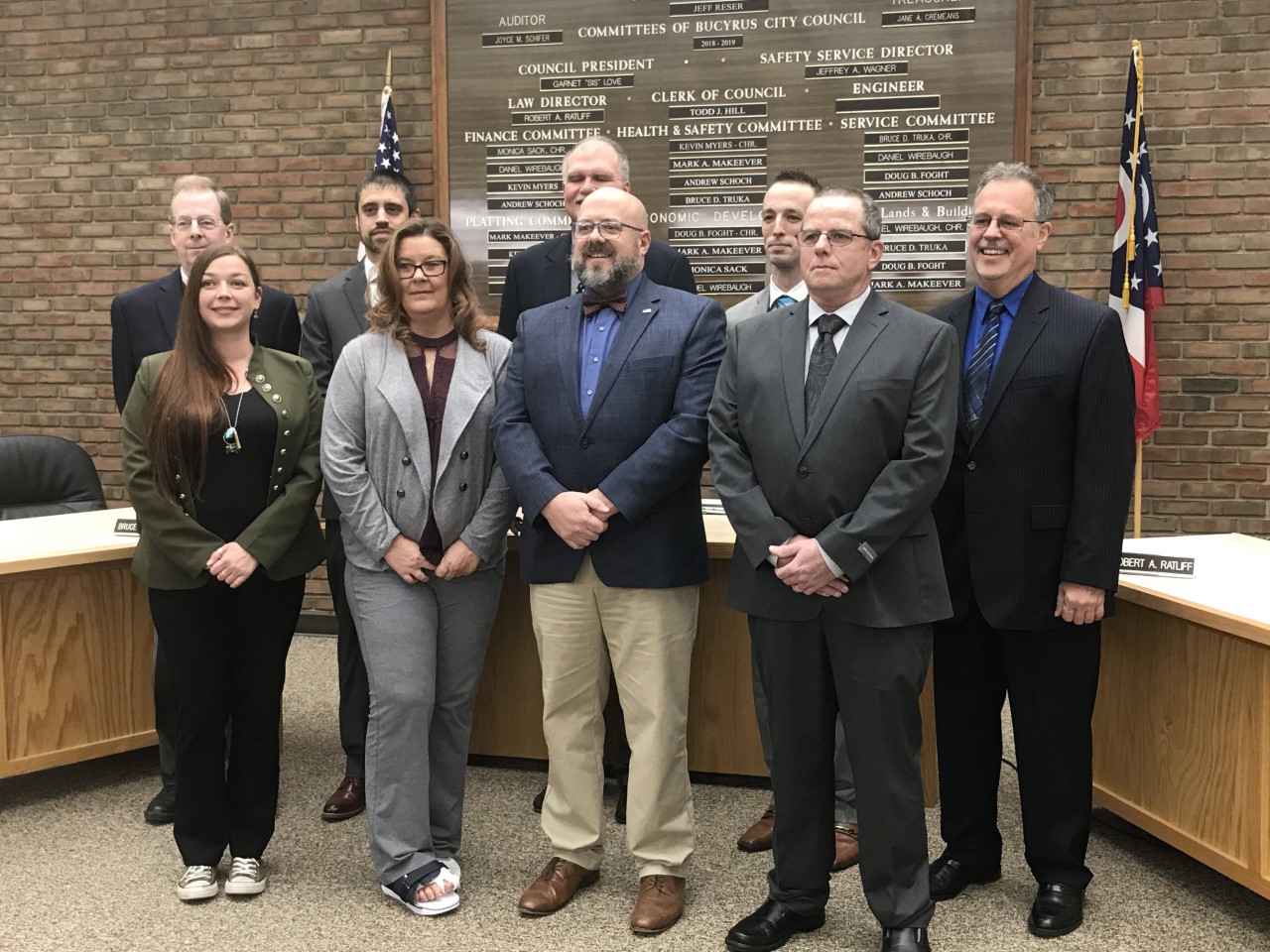 Bucyrus civil servants take oath of office