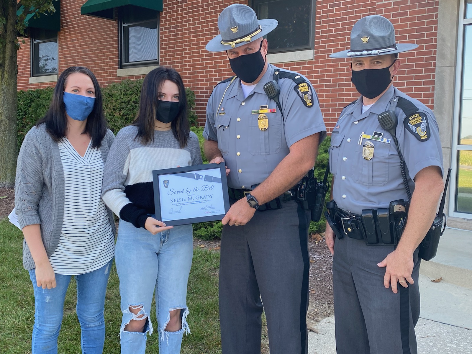 Bucyrus woman joins “Saved by the Belt” club Bucyrus woman joins “Saved by the Belt” club