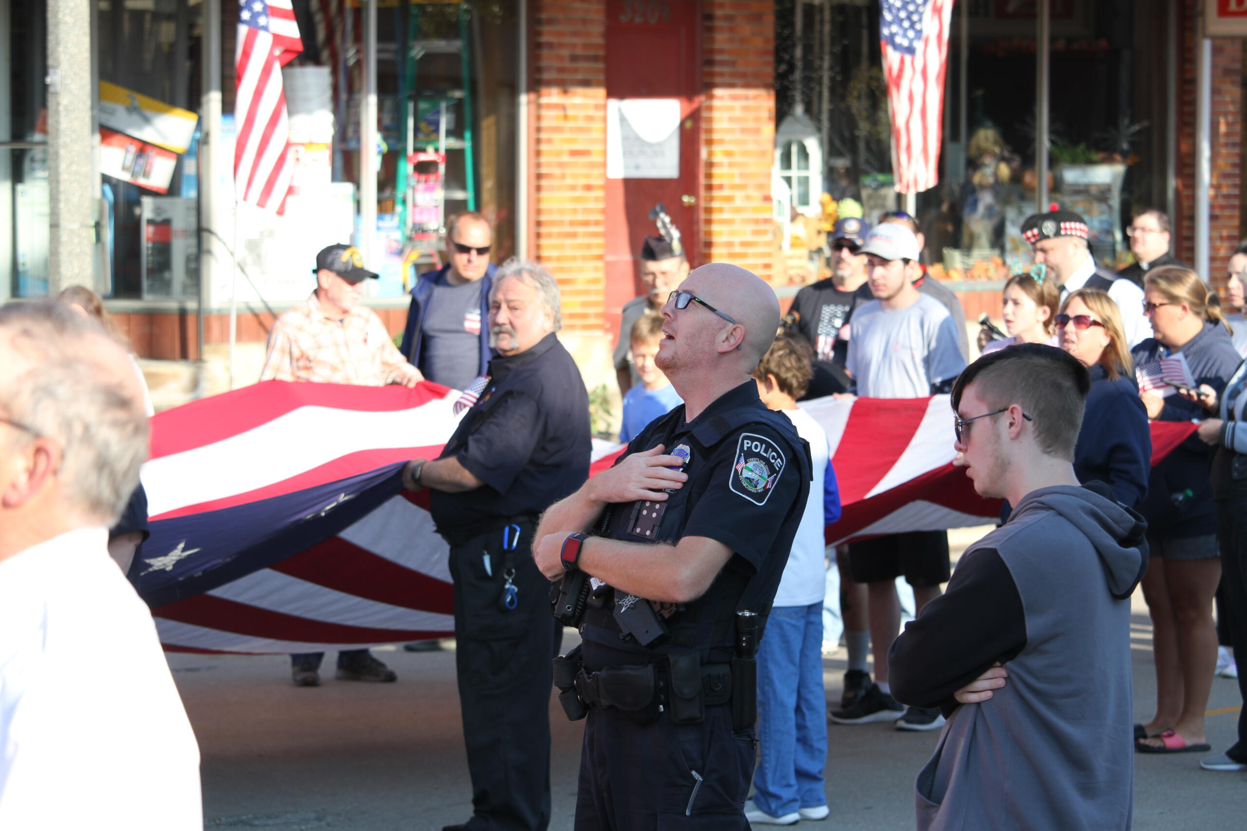 Many gathered in Crestline to remember September 11