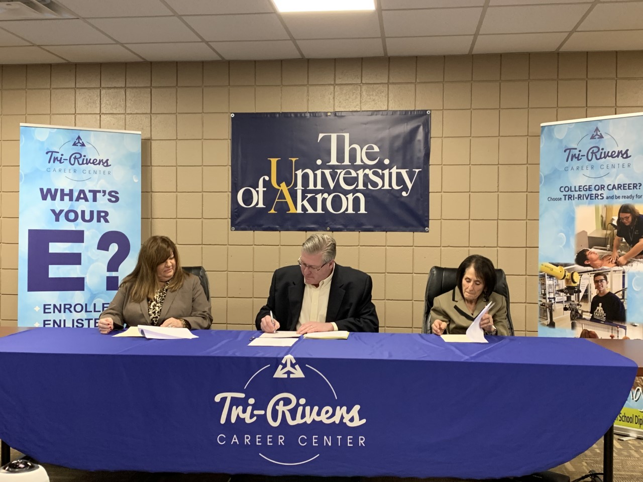 University of Akron and Tri-Rivers Career Center announce early College ...