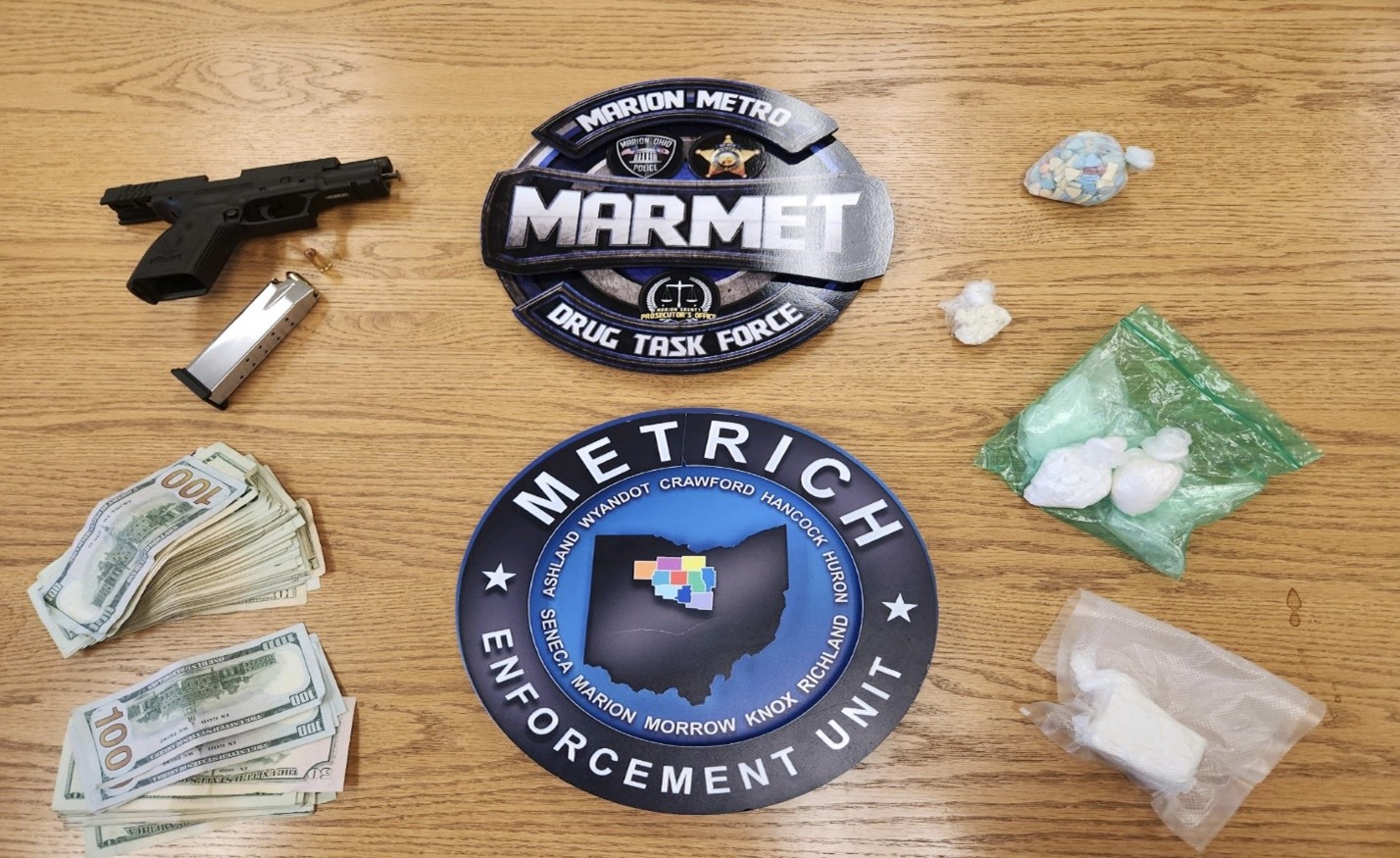 Marion Drug Task Force busts drug trafficker, seizes illegal substances ...