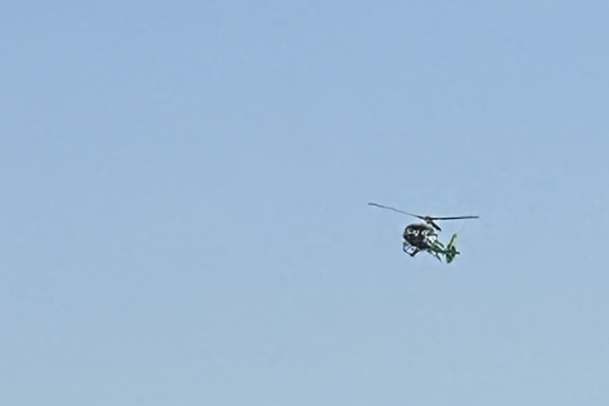 Authorities looking for vehicle following serious motorcycle accident