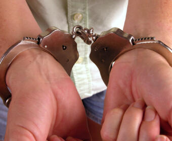 Man Handcuffed